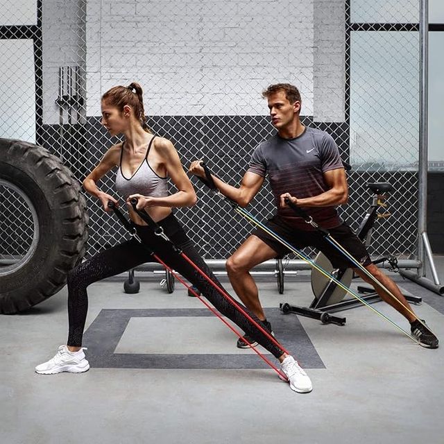 Exercise Bands Resistance Bands Set Work out